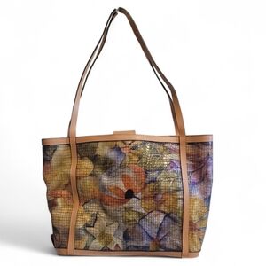 MAXX New YORK FLoral Pattern Tote Bag in Multicolor
